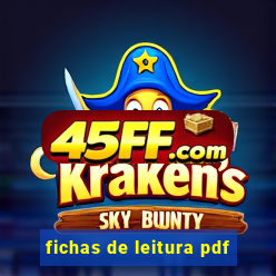 fichas de leitura pdf
